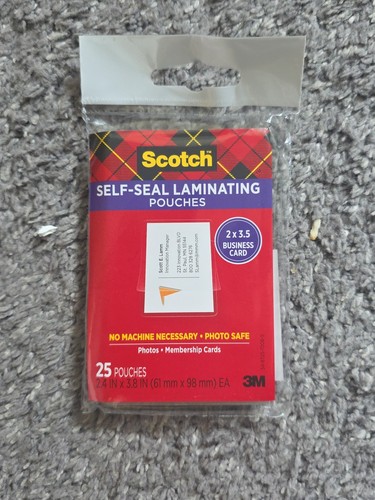 Scotch self sealing laminating - scotch,