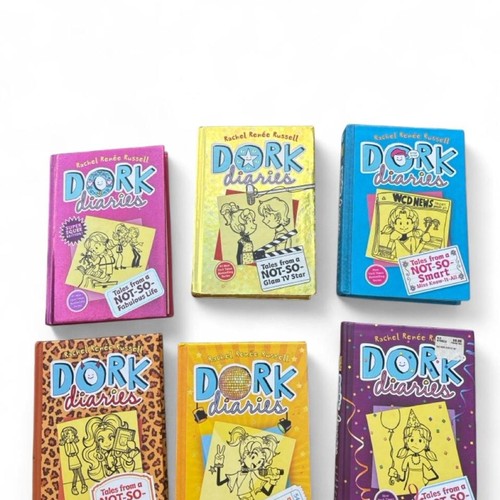 Dork diaries lot set 6 - diaries,