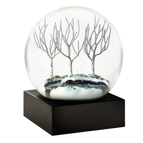 Winter woods snow globe - snow,
