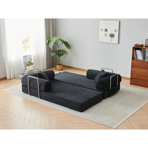 Classic futon sofa bed - sofa,