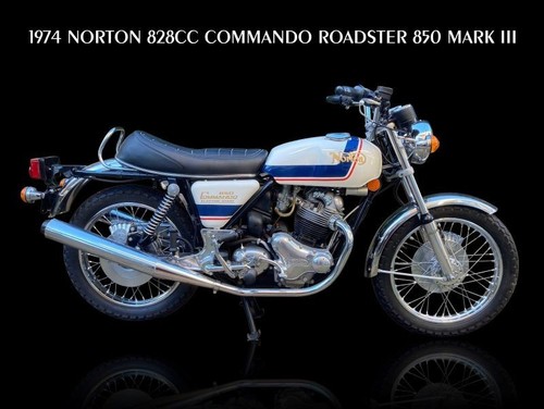 1974 norton 828cc commando - 1974,