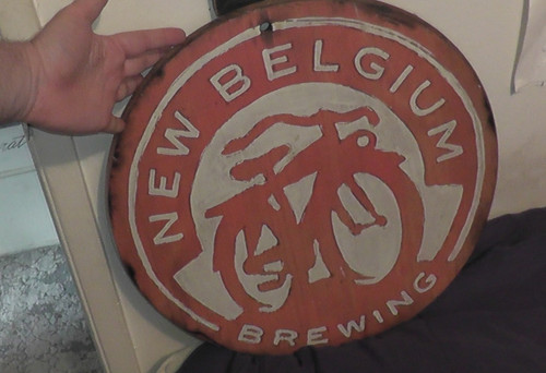 Brewery sign new belgium - sign,