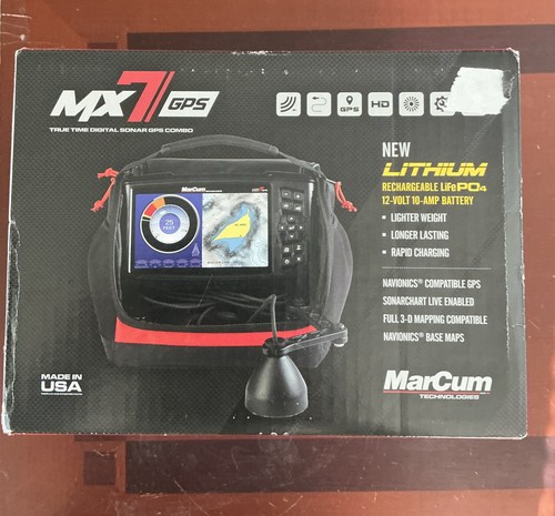Marcum 7gps lcd lithium - marcum, mx-7gps