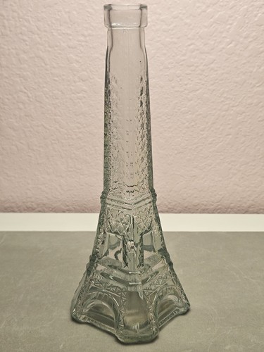Vintage eiffel tower glass - vintage,
