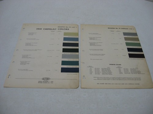 1951 cadillac original dupont - original,