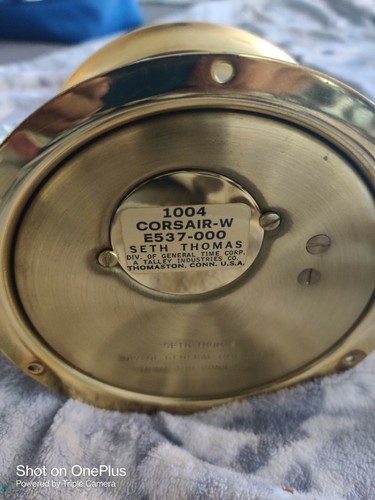 Seth thomas 1004 - 1004, corsair-w