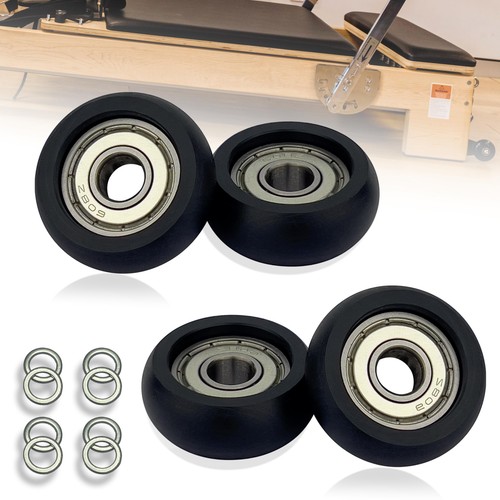 Pcs machined roller wheels - 4,