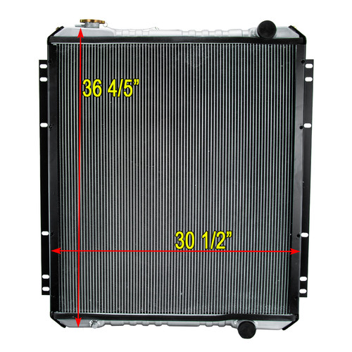 4370980 radiator fit - fit, hitachi