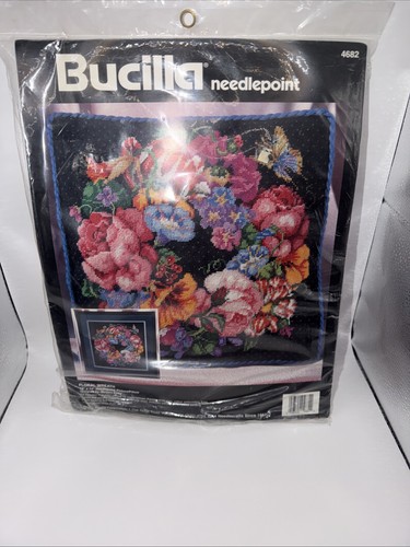Bucilla floral wreath - bucilla,