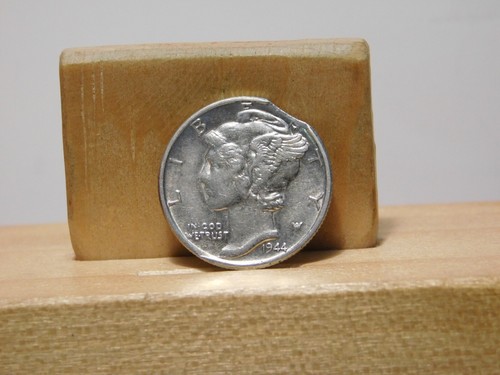 1944 mercury dime error - dime,
