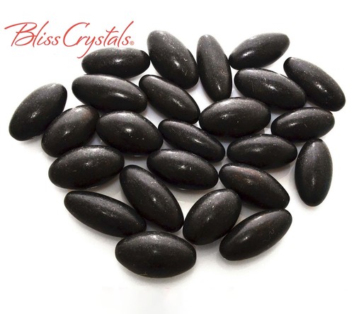 Black shiva lingam tumbled - black,