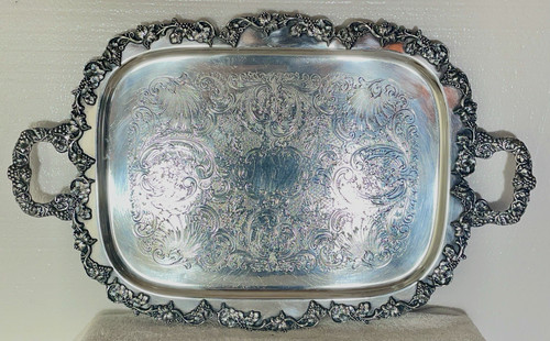 Lrg antique sheridan silver - sheridan,