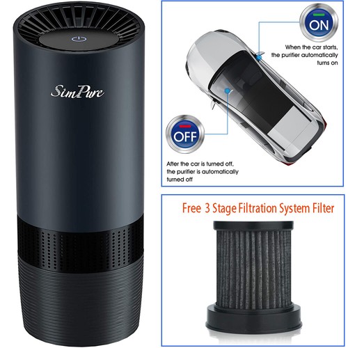 Room car air purifier hepa - purifier,