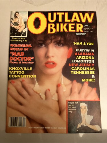 Vintage feb 1987 outlaw - feb.,