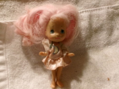 Vintage moon dreamer - moon, doll