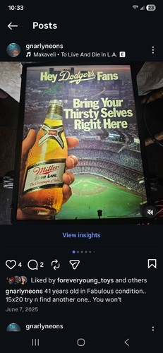 Vintage miller high life beer - vintage,