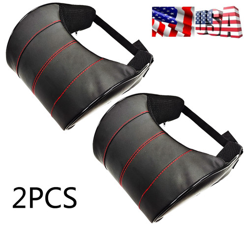 2pcs car leather ergonomic - leather,