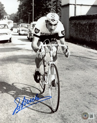Eddy merckx signed 8x10 photo - signed,