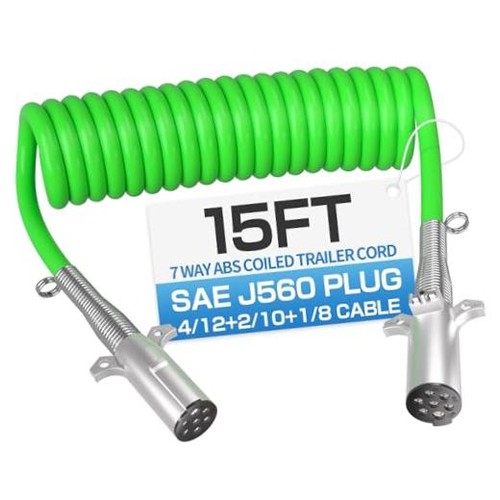 Way coiled trailer - ft,