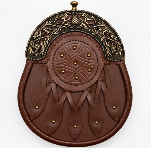 Scottish handmade brown - scottish,