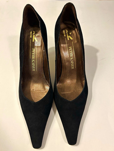 Peter kaiser black suede - peter,