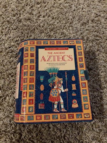 Ancient aztecs treasure chest - ancient,