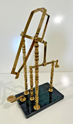 Vintage brass mechanical - brass, 16"