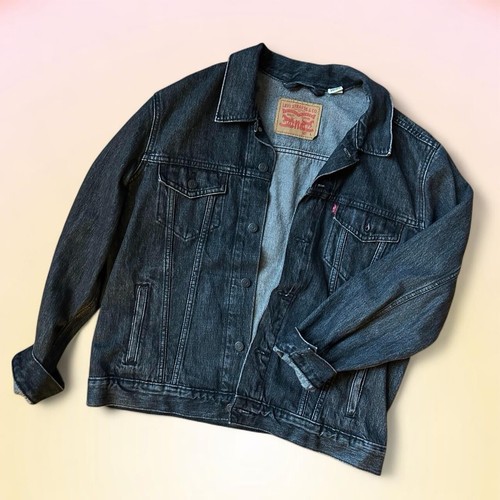 Levi men black stonewash - black,