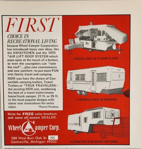 1970 print wheel camper - 1970,
