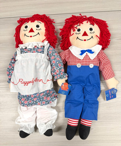 Raggedy ann andy - dolls, &