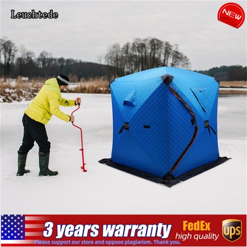Insulated ice fishing tent - insulated,