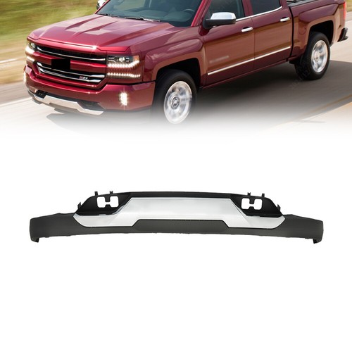 Front bumper valance chrome - front,