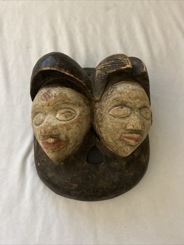 Vintage punu african mask - punu,