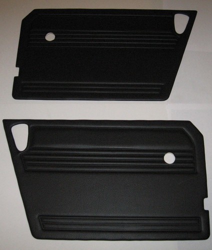 New pair black door - black, panels
