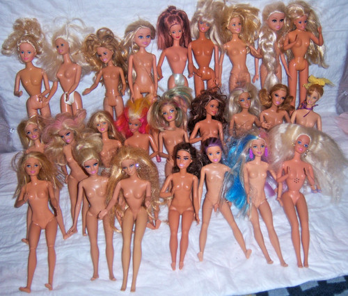 Barbie dolls nude - of, 25