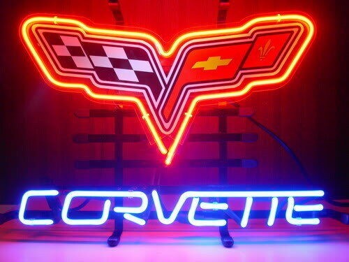 X10 corvettes sports car - 14"x10",