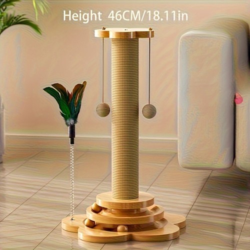 Durable wooden cat tree - durable,