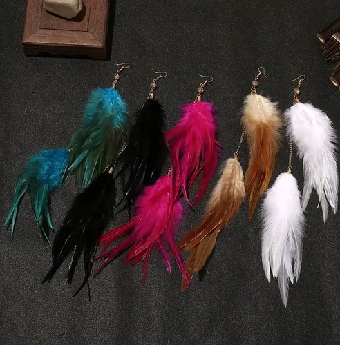 Boho chic long dangle - boho,