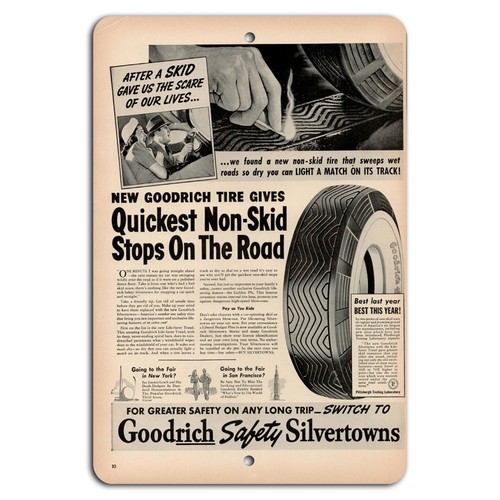 Goodrich tires sign - sign, vintage