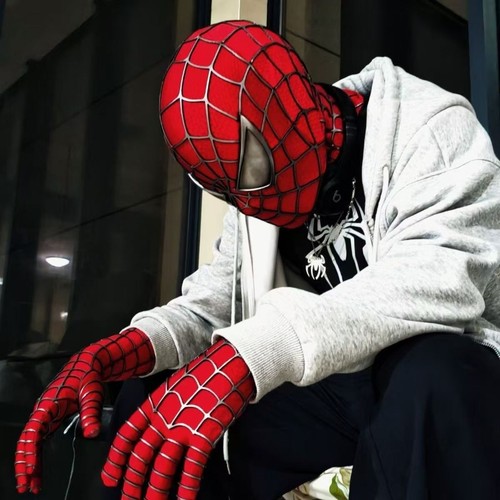 Straps spider man mask - straps,