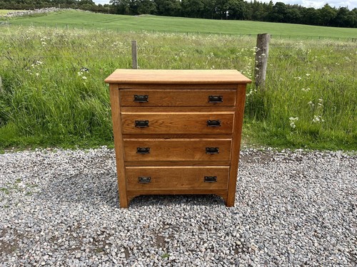 1930 golden oak chest - chest, of