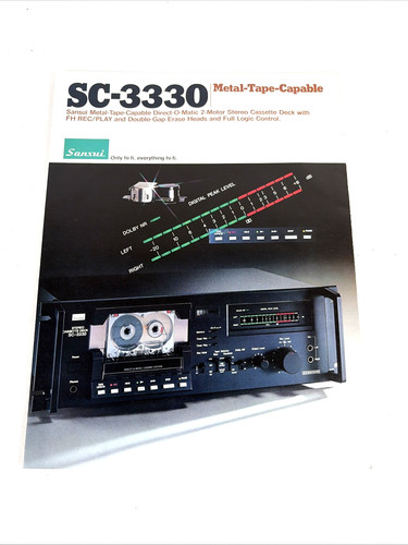 Original sansui 3300 - sansui, sc-3300