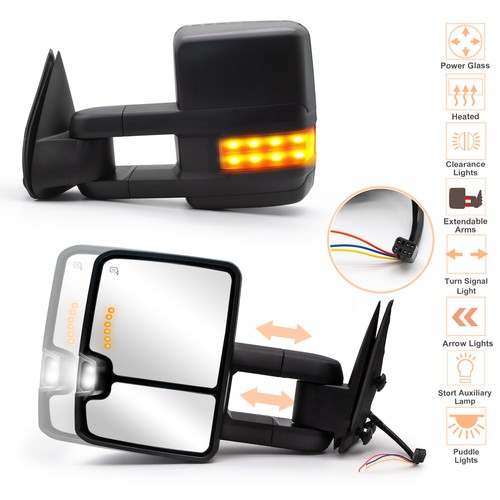 Towing mirrors power - lh,
