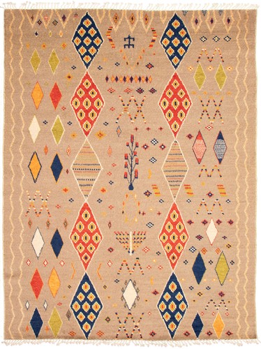 Hand knotted area rug - hand,