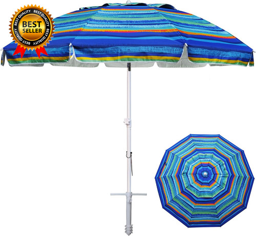 Feet large beach umbrella - 8,