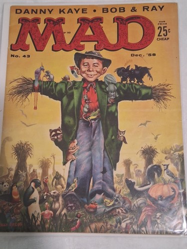 Mad magazine december - december, 1958