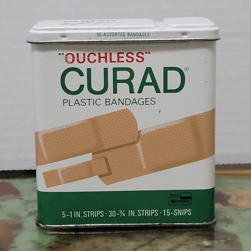 Vintage ouchless curad plastic - vintage,