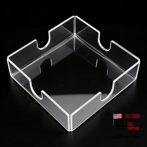 Clear acrylic napkin holder - acrylic,