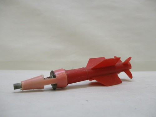 Vintage plastic rocket cap - vintage,
