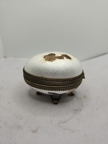 Vintage gold egg - gold,
